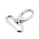 Fém karabiner, nagy - nikkel