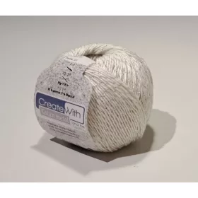 KATAN METAL, 50g - Fehér ezüst szállal 01