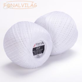 YarnArt LILY Horgoló cérna - Hófehér YarnArt LILY Horgoló cérna - Hófehér