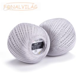 YarnArt LILY Horgoló cérna - Világos szürke YarnArt LILY Horgoló cérna - Világos szürke