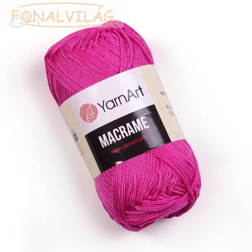 Yarnart MAKRAMÉ, 2mm - Pink - 140