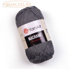 Yarnart MAKRAMÉ, 2mm - Sötét szürke - 159