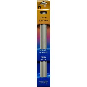 PONY zoknikötőtű - 3,5mm/20cm PONY zoknikötőtű - 3,5mm/20cm
