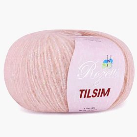 TILSIM csillogós fonal, 50g - púder 362-04 TILSIM csillogós fonal, 50g - púder 362-04
