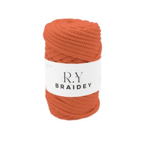 Macrame Braidey zsinórfonal, 6mm - Narancs 21 Macrame Braidey zsinórfonal, 6mm - Narancs 21