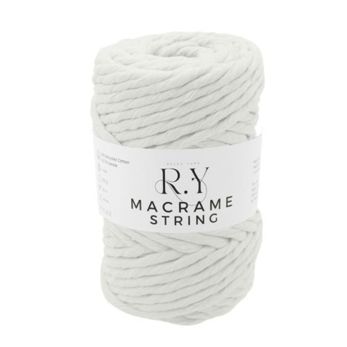 Macrame String 5mm - Fehér 12