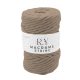 Macrame String 5mm - Világos tejeskávé 17