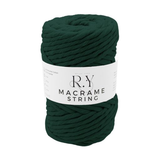 Macrame String 5mm - Fenyőzöld 28