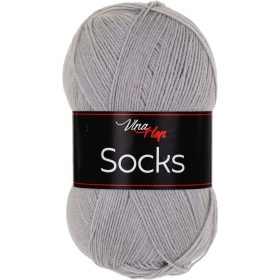 Vlna-Hep SOCKS 4 szálas zoknifonal, 100g - Szürke 61027