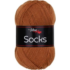 Vlna-Hep SOCKS 4 szálas zoknifonal, 100g - Mogyoró 61054