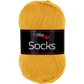 Vlna-Hep SOCKS 4 szálas zoknifonal, 100g - Mustár 61179